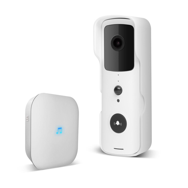 Smart videó kaputelefon szett Wi-Fi-s, akkumulátoros, + csengő. 55386WH