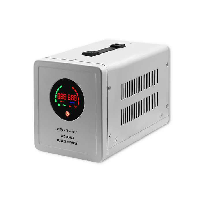 Szünetmentes tápegység (UPS) és inverter FÛTÉSHEZ is. 800 VA, 12/230 V, Tiszta szinusz. 50720